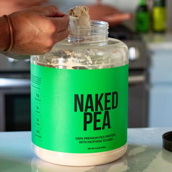 Naked Pea Unflavored Vegan Pea Protein Isolate - Image 5