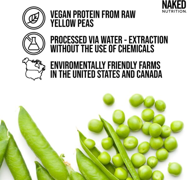 Naked Pea Unflavored Vegan Pea Protein Isolate - Image 6