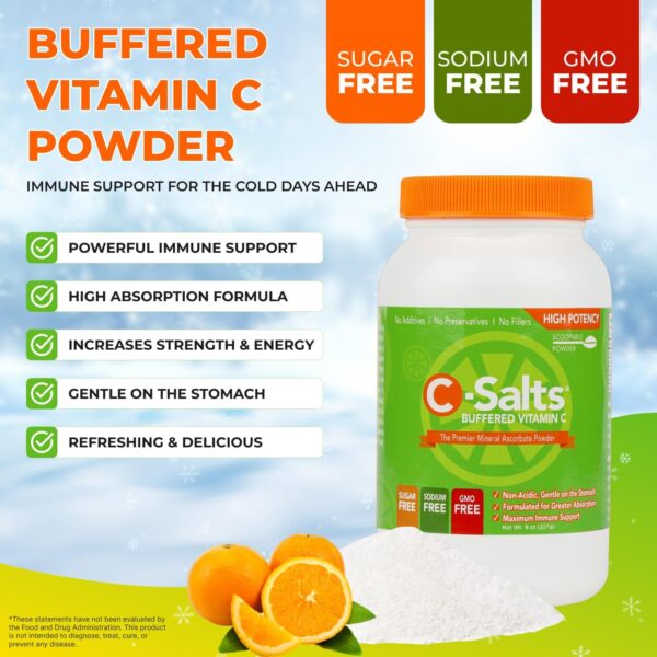 Buffered Vitamin C Powder Supplement - Image 3