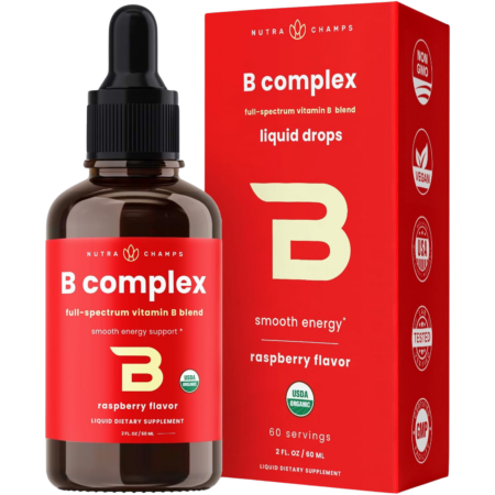 NutraChamps Vitamin B Complex Liquid Drops