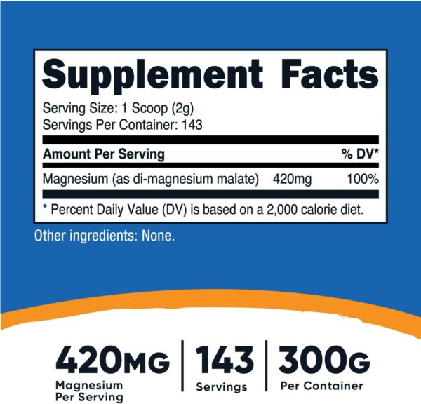 Nutricost Magnesium Malate Powder - Image 2