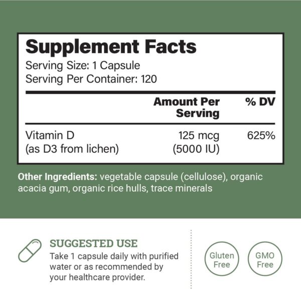 Earth Harmony Vitamin D3 - Image 4