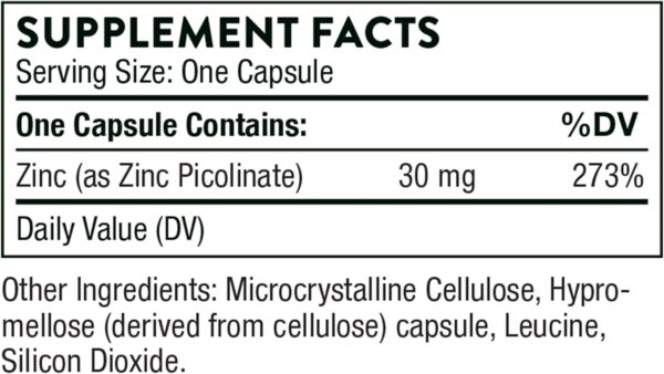 Thorne Zinc Picolinate - Image 6
