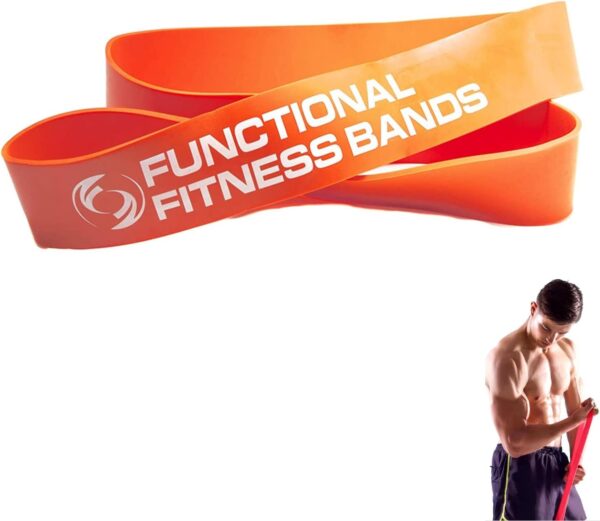 Functional Fitness Orange Resistance Band - Image 3